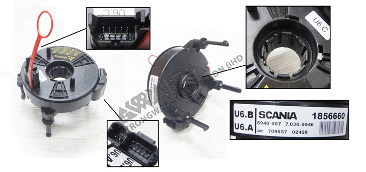 steering clock spring - 1856660