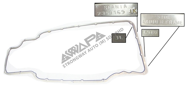 oil pan gasket - 2359169