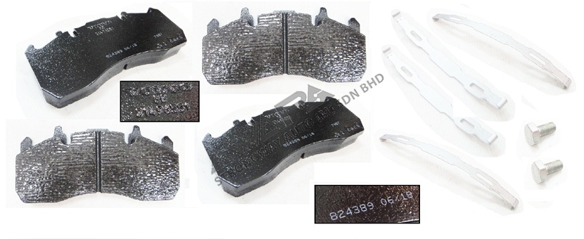 DISC BRAKE PAD REPAIR KIT