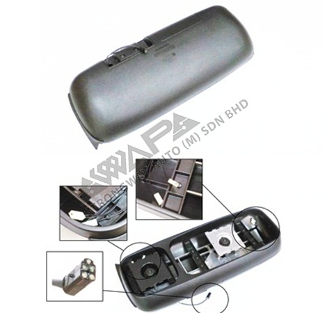 mirror housing (left hand) - 3091258